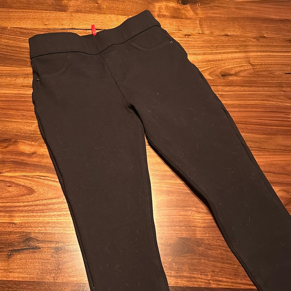 Spanx jean-ish leggings